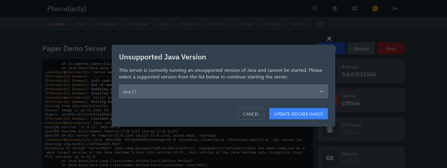 Pterodactyl 自动提示